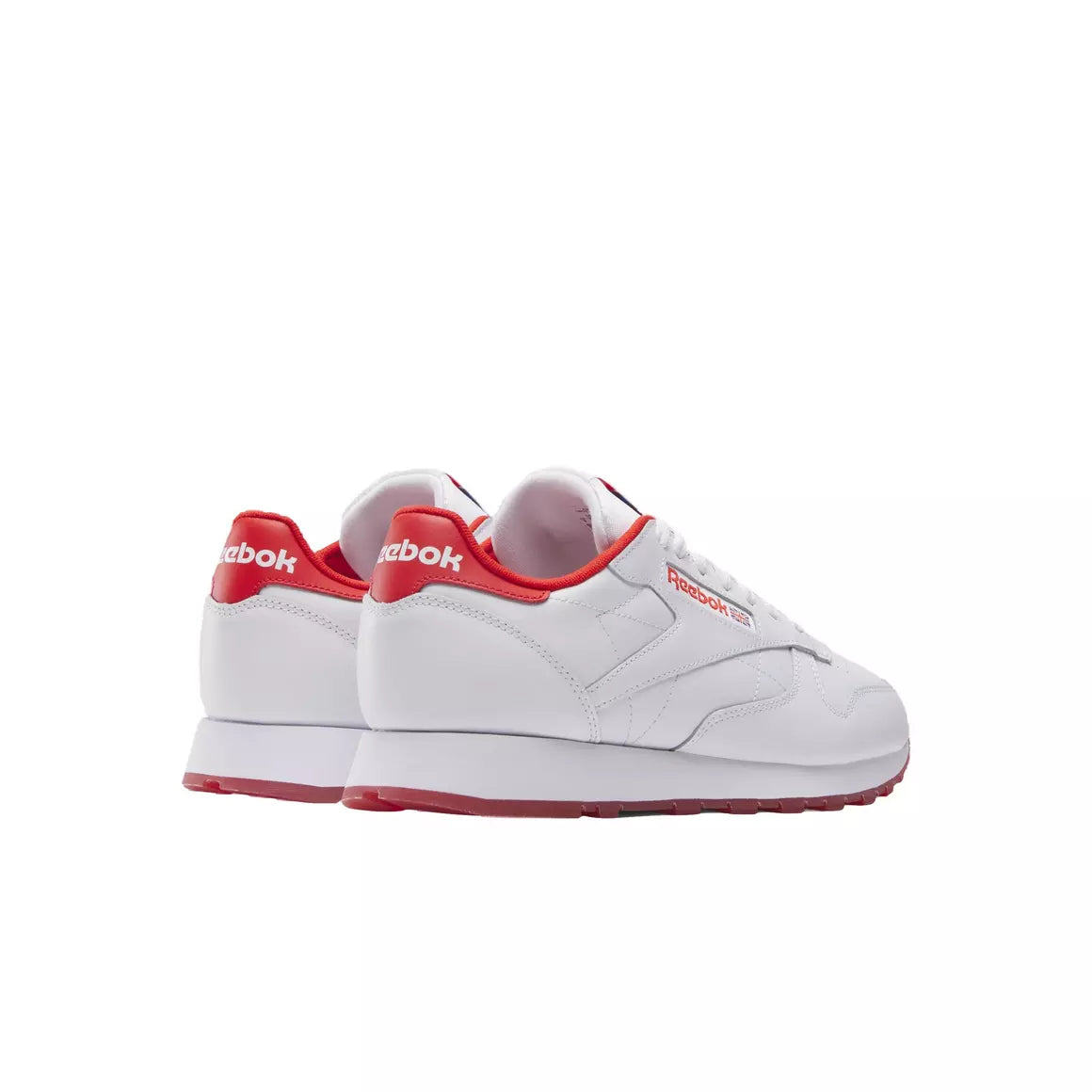 Reebok Classic Leather White Instinct Red Conkrete