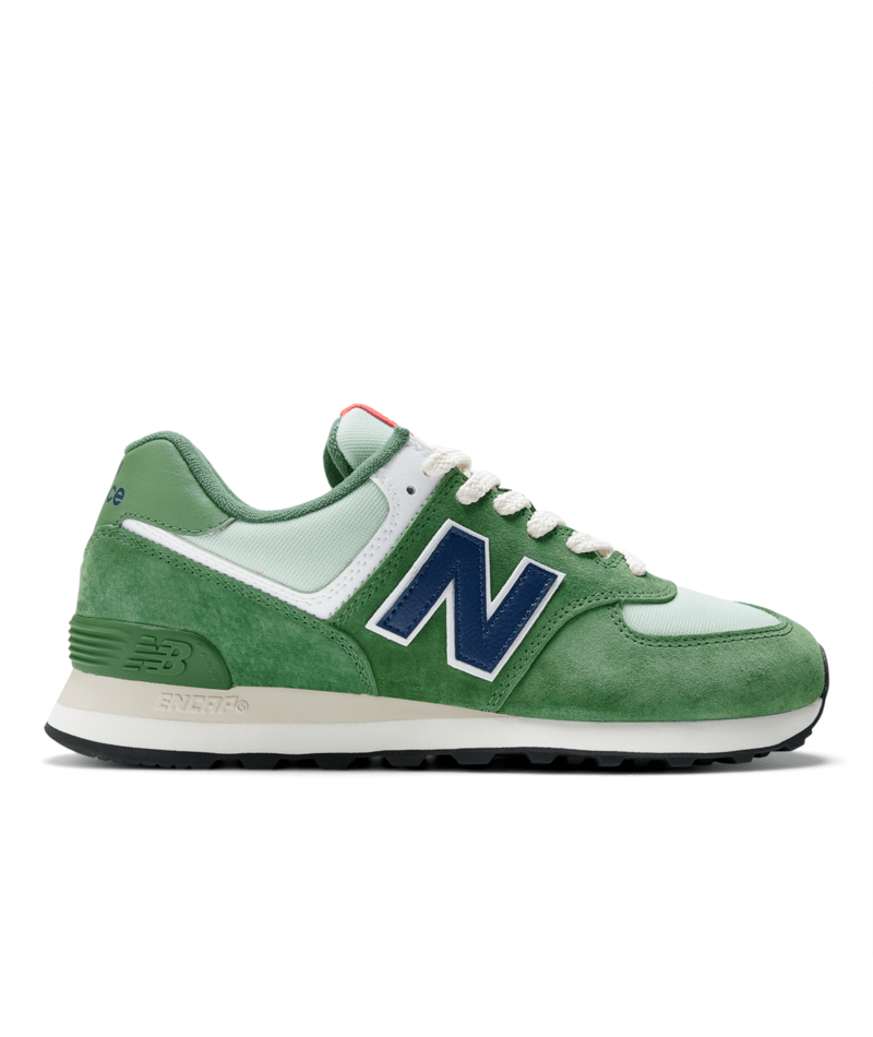 new balance green 574 women's