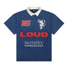 Load image into Gallery viewer, Rolling Loud Mosh RX Rugby Polo - Navy