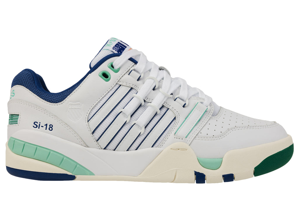 K-Swiss Si-18 - White / Galaxy Blue