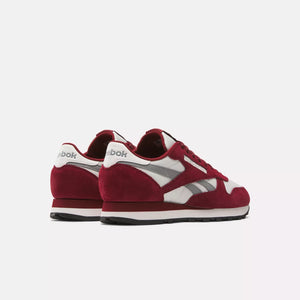 Reebok Classic Leather - Rich Maroon / Chalk / Grey 3