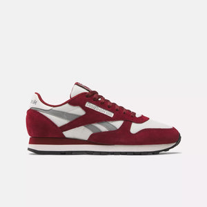 Reebok Classic Leather - Rich Maroon / Chalk / Grey 3