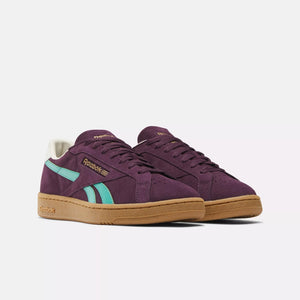 Reebok Club C Grounds UK - Midnight Plum / Unleashed Green / Black