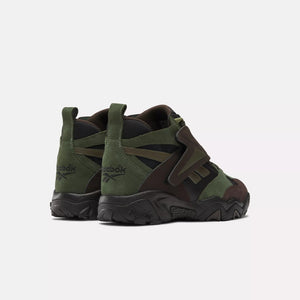 Reebok Preseason 94 - Night Black / Dark Matter / Earthy Green