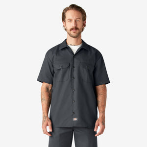 Dickies Short Sleeve Work Shirt - Charcoal Gray