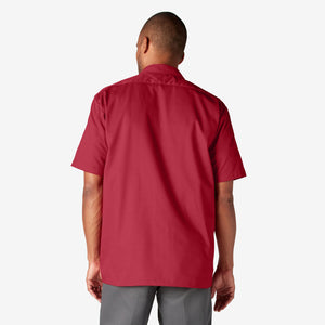 Dickies Short Sleeve Work Shirt - English Red