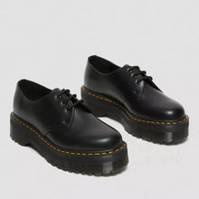 Load image into Gallery viewer, Dr. Martens 1461 Smooth Leather Platform Shoes - Black