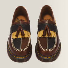 Load image into Gallery viewer, Dr. Martens Adrian Patchwork - Butterscotch / Dark Brown / Navy