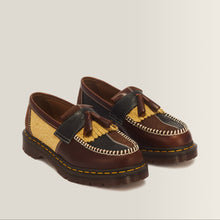 Load image into Gallery viewer, Dr. Martens Adrian Patchwork - Butterscotch / Dark Brown / Navy