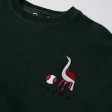 Load image into Gallery viewer, by Parra - Goose Ball Crew Neck Sweatshirt - Pine Green