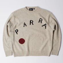 Load image into Gallery viewer, by Parra - Red Dot Knitted Pullover - Grey
