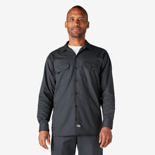 Load image into Gallery viewer, Dickies Long Sleeve Work Shirt - Charcoal Gray