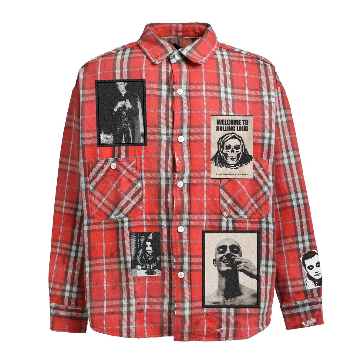Rolling Loud Anarchy Flannel - Red