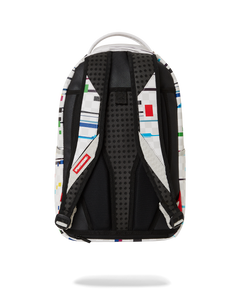 Sprayground Sharks In Paris Glitch Rider Backpack