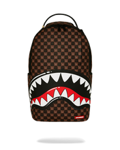 Load image into Gallery viewer, SPRAYGROUND SHARKS IN PARIS BUBBLE BROWN BACKPACK