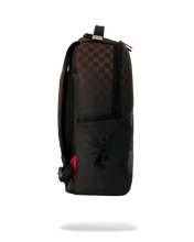 Load image into Gallery viewer, SPRAYGROUND BROWN CHECK GHOST DRIP BACKPACK