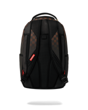 Load image into Gallery viewer, SPRAYGROUND BROWN CHECK GHOST DRIP BACKPACK