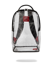 Load image into Gallery viewer, SPRAYGROUND FULLY CLEAR EMBOSSED BOSS BACKPACK
