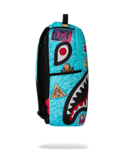 Load image into Gallery viewer, SPRAYGROUND EMBELLISHED FLEECE MONSTER BACKPACK