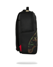 Load image into Gallery viewer, SPRAYGROUND SHARK CENTRAL BLACK CAMO BACKPACK