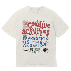 Honor The Gift - Creative Activities T Shirt - White