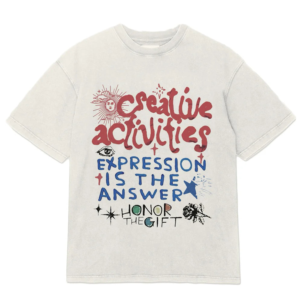 Honor The Gift - Creative Activities T Shirt - White