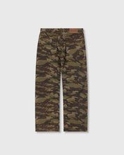 Load image into Gallery viewer, Pleasures Camo Flare Jeans