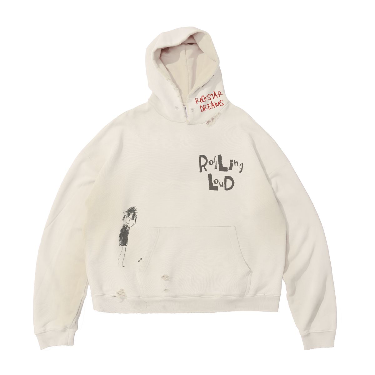 Rolling Loud Class Of Chaos Hoodie - White