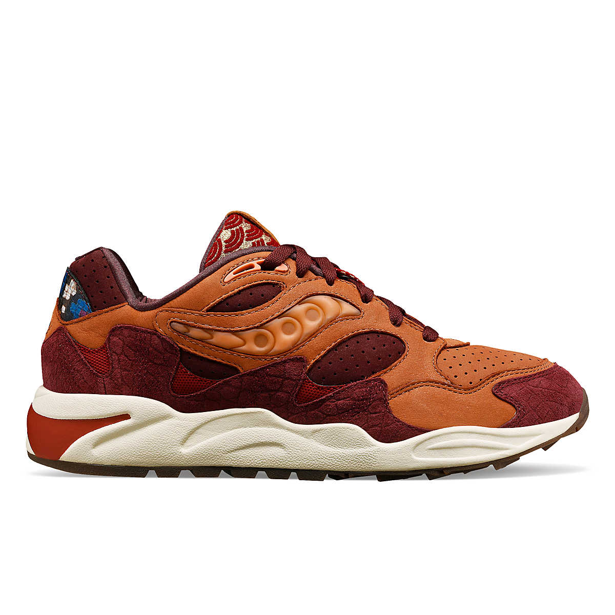 Saucony Grid Shadow 2 Dragon - Rust