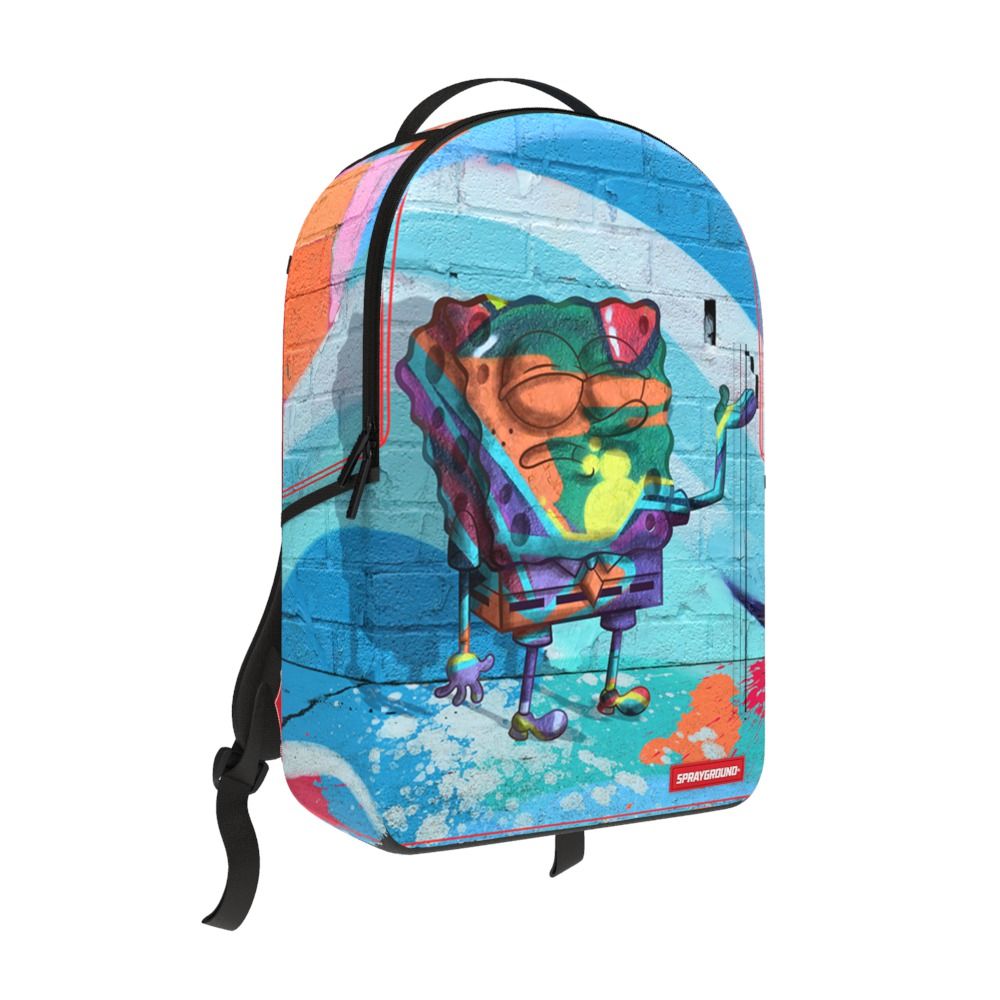 Sprayground Painted Spongebob Backpack