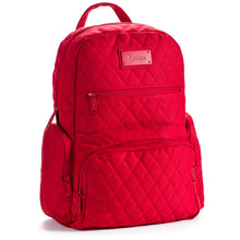 Load image into Gallery viewer, Cookies V4 Quilted Smell Proof Backpack - Red