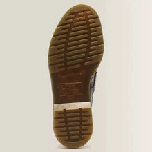 Load image into Gallery viewer, Dr. Marten Adrian Yellow Stitch Leather Tassle Loafers - Black Smooth Leather