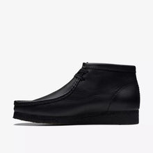 Load image into Gallery viewer, Clarks Wallabe Boot - Black Leather