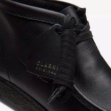 Load image into Gallery viewer, Clarks Wallabe Boot - Black Leather