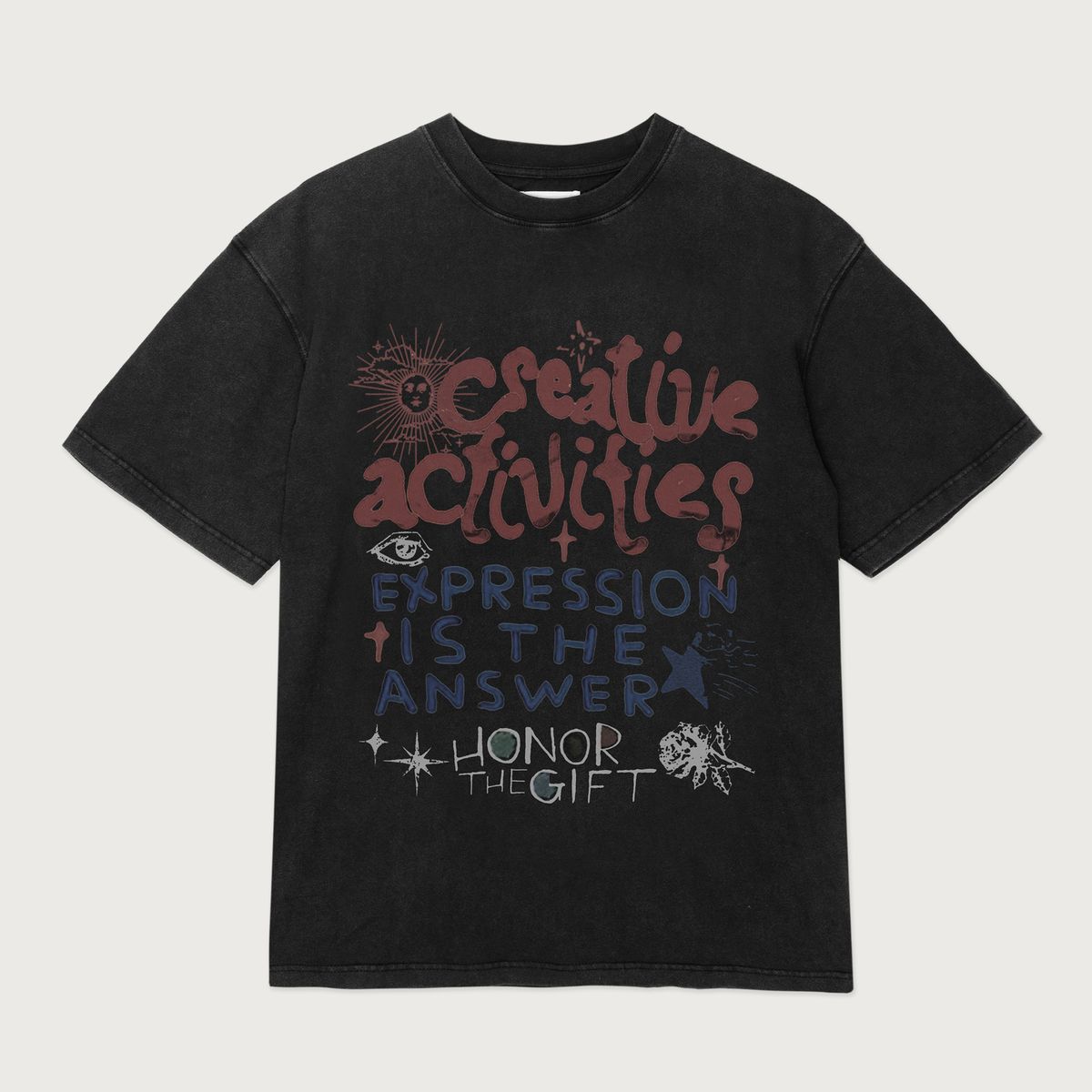 Honor The Gift - Creative Activities T Shirt -Black