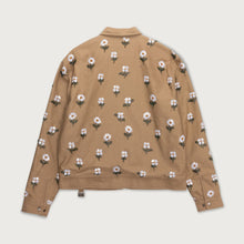 Load image into Gallery viewer, Honor The Gift Flowers Beaded Jacket - Taupe