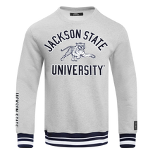 Load image into Gallery viewer, Jackson State University Classic Stacked Logo Crewneck