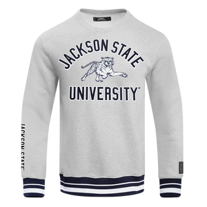Jackson State University Classic Stacked Logo Crewneck