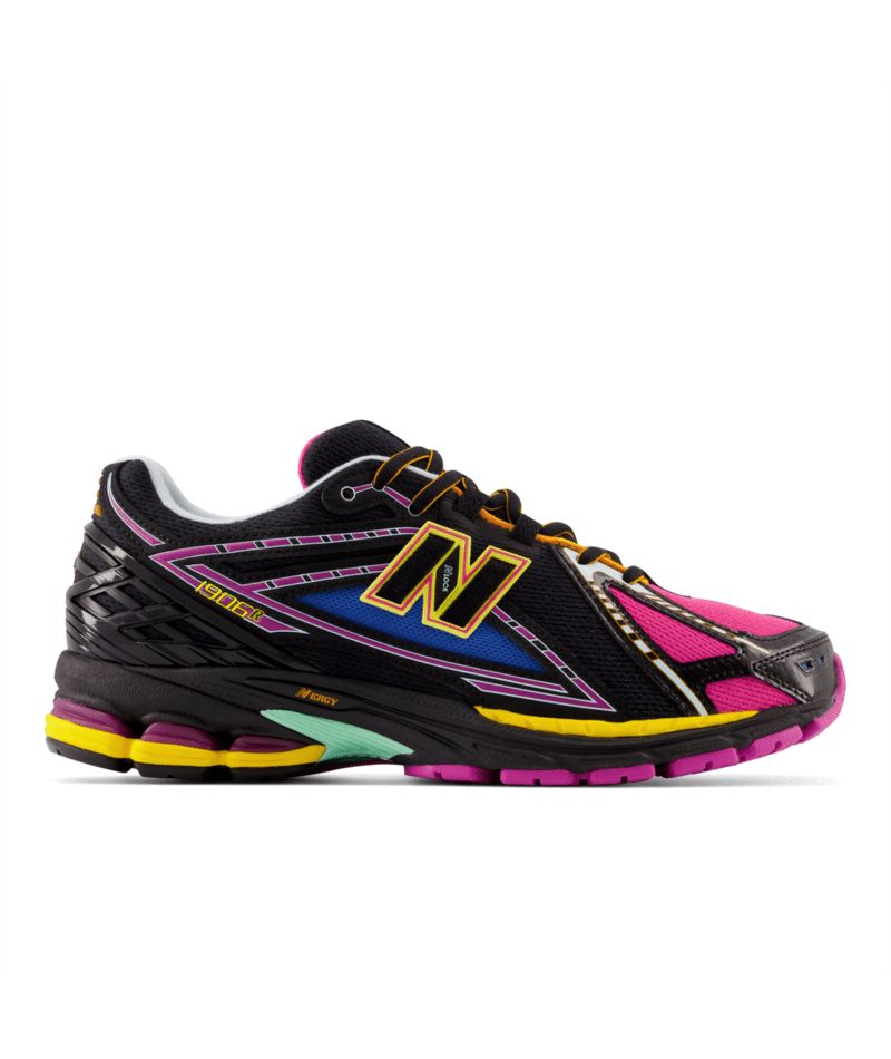 New Balance 1906 Multicolor Black Pink Yellow Conkrete