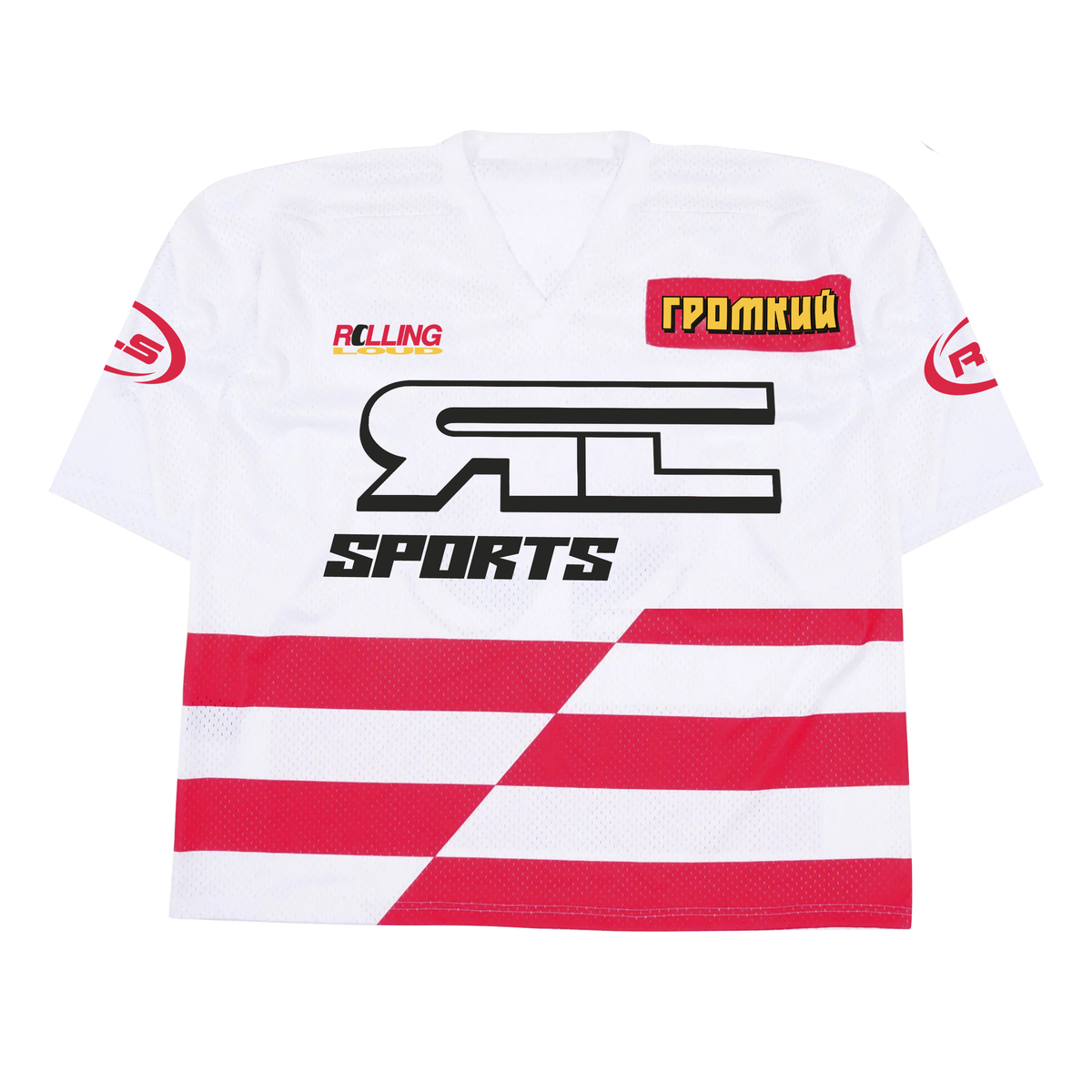 Rolling Loud Sport Jersey - White / Red