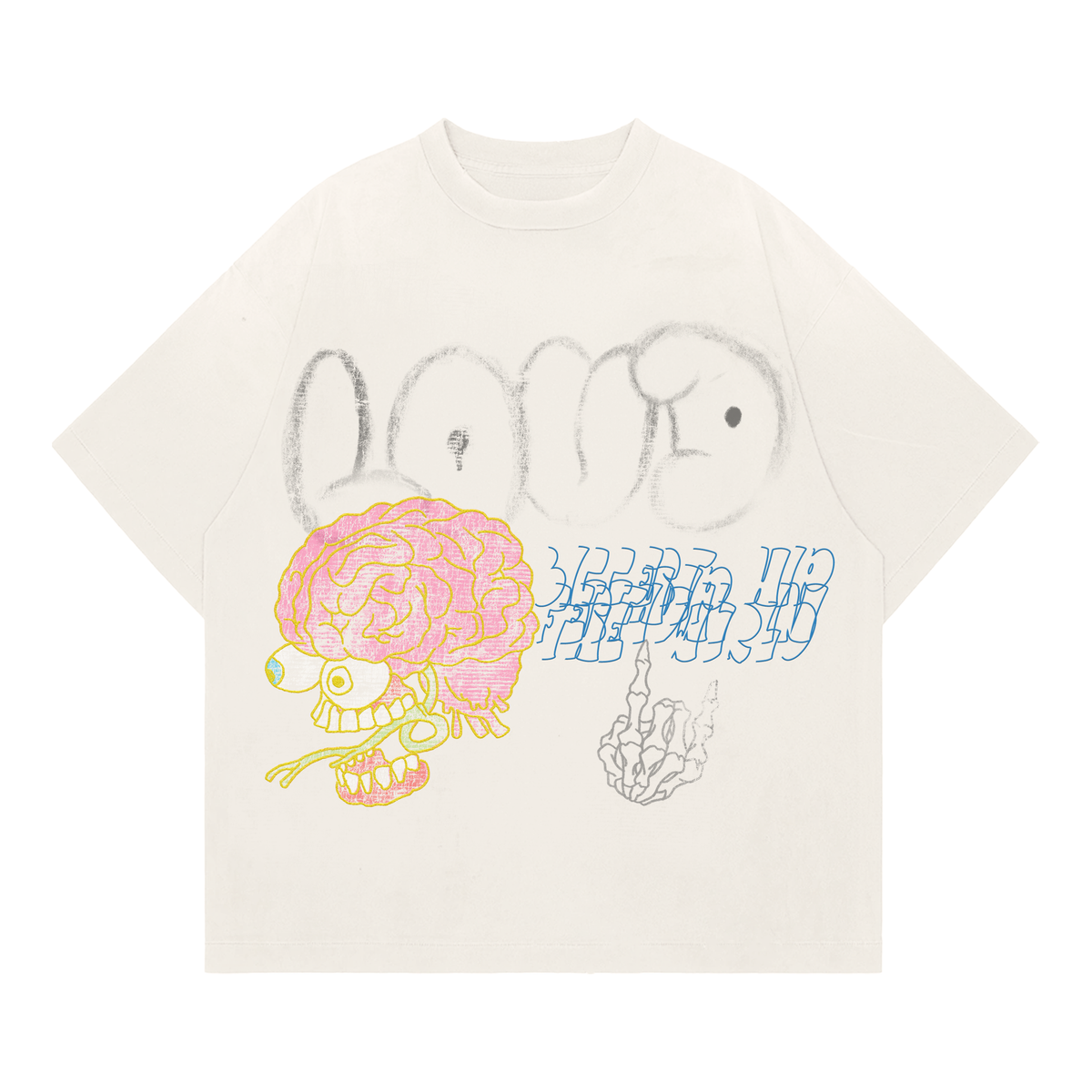 Rolling Loud Sketch Tee - White