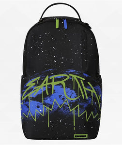Sprayground Glow In Dark Vibe Earth Backpack
