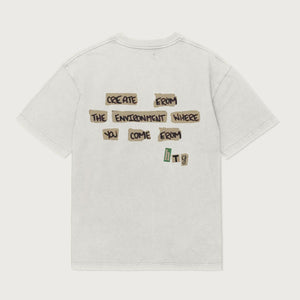 Honor The Gift - Start To Finish T Shirt -White