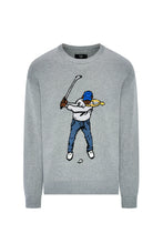 Load image into Gallery viewer, Eastside Golf Swingman Sweater - Heather Grey