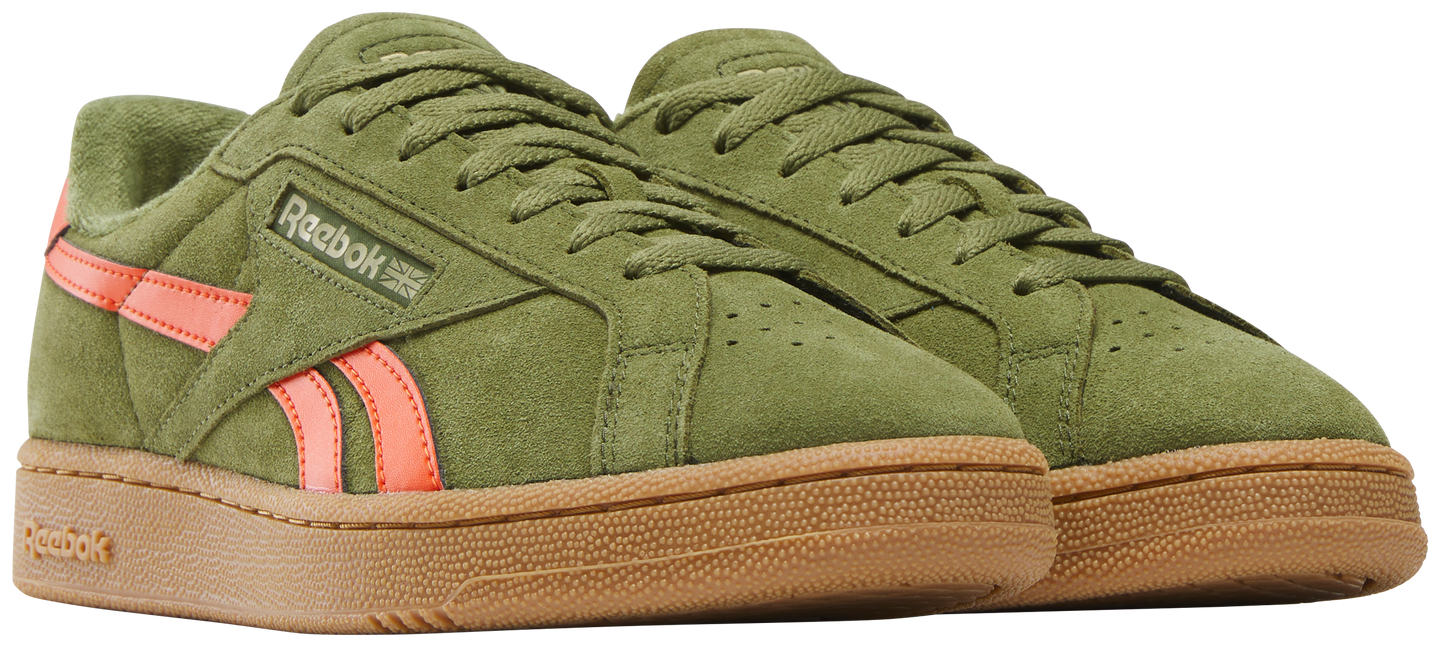Reebok Club C Grounds UK - Green / Orange / Gum