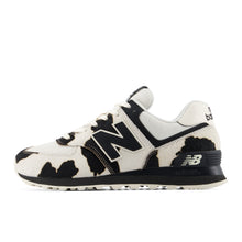 Load image into Gallery viewer, New Balance 574 Women's - Black / White / Cowprint