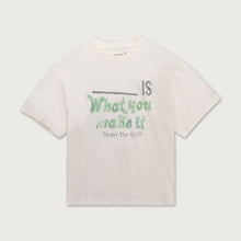 Load image into Gallery viewer, Honor The Gift What You Make It Tee - White
