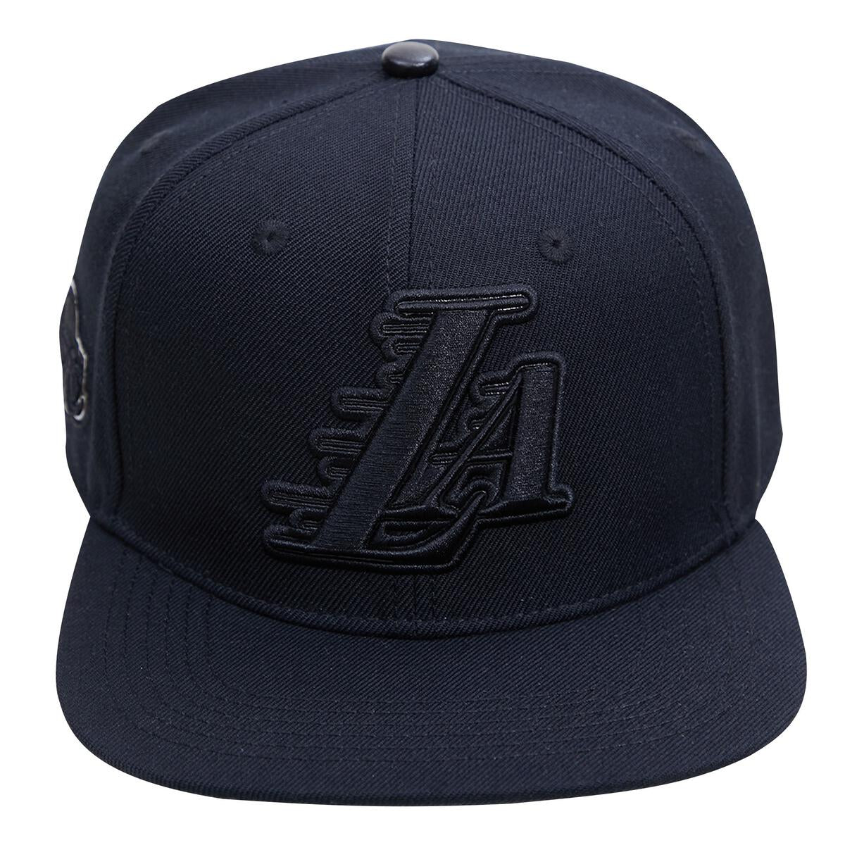 LOS ANGELES LAKERS CLASSIC LOGO SNAPBACK HAT (BLACK/ PINK) – Pro