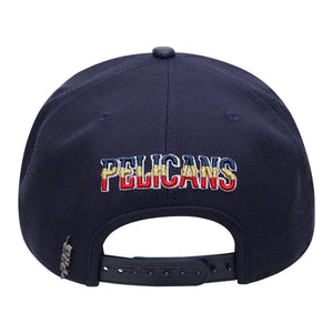 Pro Standard New Orleans Pelicans Stacked Logo Snapback Hat