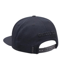 Load image into Gallery viewer, Pro Standard Memphis Grizzlies Triple Black Logo Snapback Hat